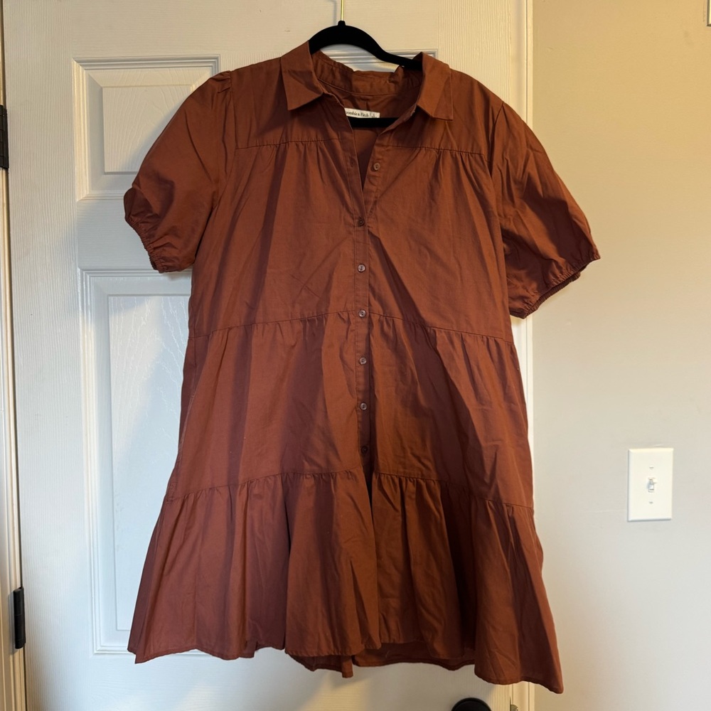 Poplin dress A&F